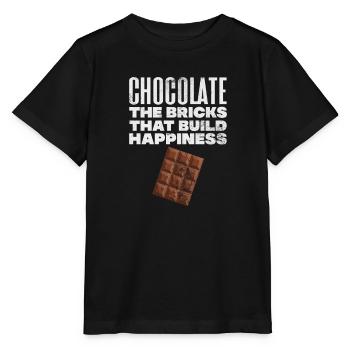 Schokolade - Stanley/Stella Kinder T-Shirt MINI CREATOR  - Schwarz - Vorne - Mikhail (115cm)