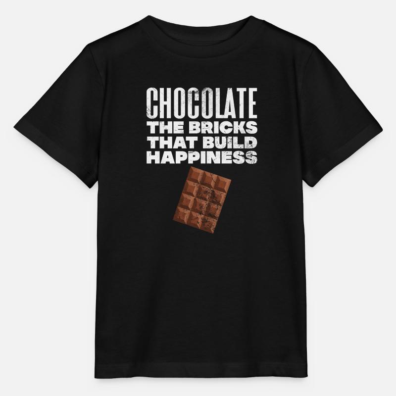 chocolat - T-shirt bio MINI CREATOR Stanley/Stella Enfant - noir