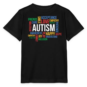 Autismus Awareness Day Autist Geschenk - Stanley/Stella Kinder T-Shirt MINI CREATOR  - Schwarz - Vorne - Mikhail (115cm)