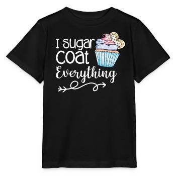 Cupcake - Stanley/Stella Kinder T-Shirt MINI CREATOR  - Schwarz - Vorne - Mikhail (115cm)