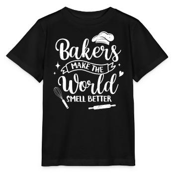 Baker - Stanley/Stella MINI CREATOR Kids’ T-Shirt - black - Front - Mikhail (115cm)