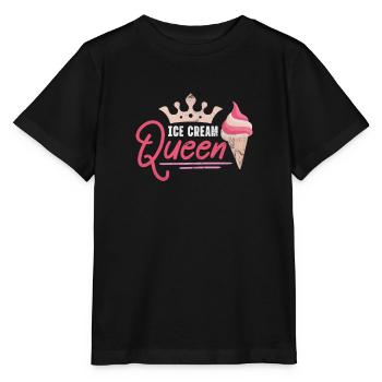 Ice cream - Stanley/Stella MINI CREATOR Kids’ T-Shirt - black - Front - Mikhail (115cm)