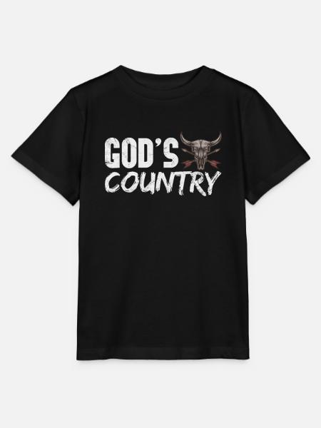Country - Stanley/Stella Kinder T-Shirt MINI CREATOR - Schwarz