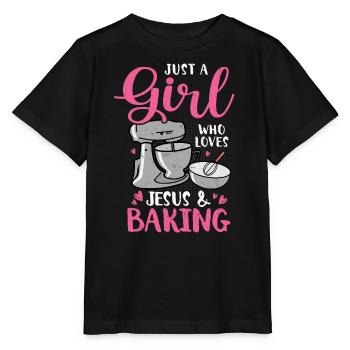Baker - Stanley/Stella MINI CREATOR Kids’ T-Shirt - black - Front - Mikhail (115cm)