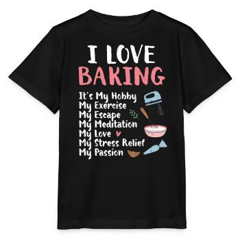 Baker - Stanley/Stella MINI CREATOR Kids’ T-Shirt - black - Front - Mikhail (115cm)