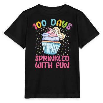 Cupcake - T-shirt bio MINI CREATOR Stanley/Stella Enfant - noir - Devant - Mikhail (115cm)