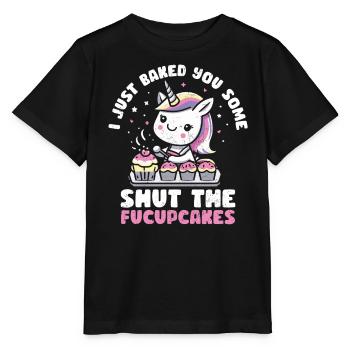 Cupcake - Stanley/Stella Kinder T-Shirt MINI CREATOR  - Schwarz - Vorne - Mikhail (115cm)