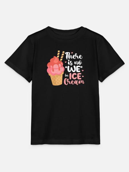 Eiscreme - Stanley/Stella Kinder T-Shirt MINI CREATOR - Schwarz