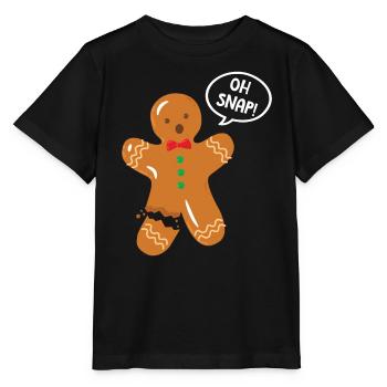 Baker Bakery Bakery Baking Gift - Stanley/Stella MINI CREATOR Kids’ T-Shirt - black - Front - Mikhail (115cm)