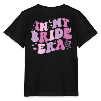 Junggesellin Jungesellinnenabschied Braut - Stanley/Stella Kinder T-Shirt MINI CREATOR  - Schwarz - Vorne - Mikhail (115cm)