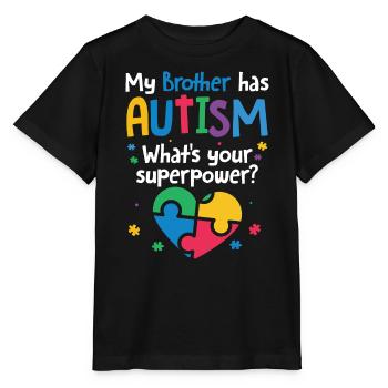 Autismus Awareness Day Autist Geschenk - Stanley/Stella Kinder T-Shirt MINI CREATOR  - Schwarz - Vorne - Mikhail (115cm)