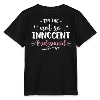 Junggesellin - Stanley/Stella Kinder T-Shirt MINI CREATOR  - Schwarz - Vorne - Mikhail (115cm)