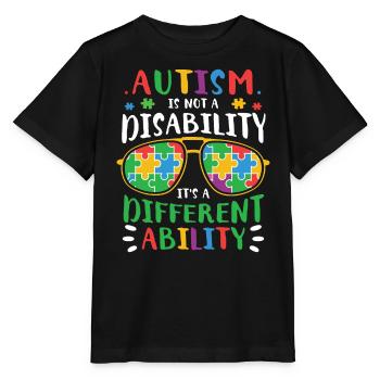 Autismus Awareness Day Autist Geschenk - Stanley/Stella Kinder T-Shirt MINI CREATOR  - Schwarz - Vorne - Mikhail (115cm)