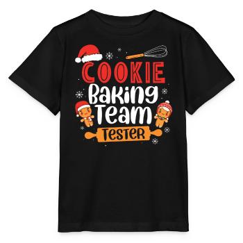 Baker Bakery Bakery Baking Gift - Stanley/Stella MINI CREATOR Kids’ T-Shirt - black - Front - Mikhail (115cm)