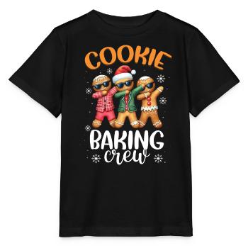 Baker Bakery Bakery Baking Gift - Stanley/Stella MINI CREATOR Kids’ T-Shirt - black - Front - Mikhail (115cm)