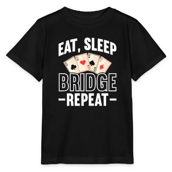 Bridge - Stanley/Stella Kinder T-Shirt MINI CREATOR  - Schwarz - Vorne - Mikhail (115cm)