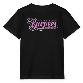 Burpees - Stanley/Stella Kinder T-Shirt MINI CREATOR  - Schwarz - Vorne - Mikhail (115cm)