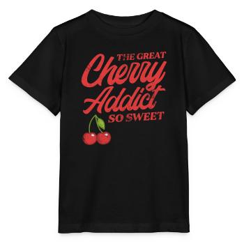 Cerise - T-shirt bio MINI CREATOR Stanley/Stella Enfant - noir - Devant - Mikhail (115cm)