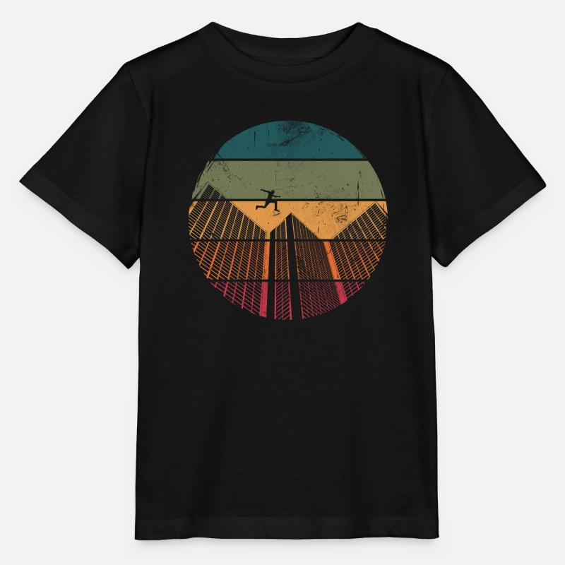 Le parkour - T-shirt bio MINI CREATOR Stanley/Stella Enfant - noir