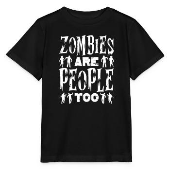 Zombie Zombie Hunter Zombie Apocalypse Cadeau - T-shirt bio MINI CREATOR Stanley/Stella Enfant - noir - Devant - Mikhail (115cm)