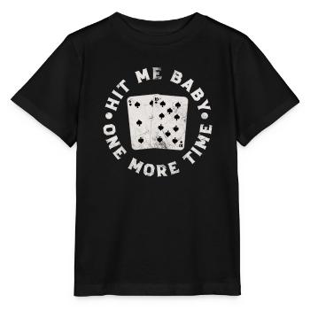 Black Jack Blackjack Kartenspiel Casino Geschenk - Stanley/Stella Kinder T-Shirt MINI CREATOR  - Schwarz - Vorne - Mikhail (115cm)
