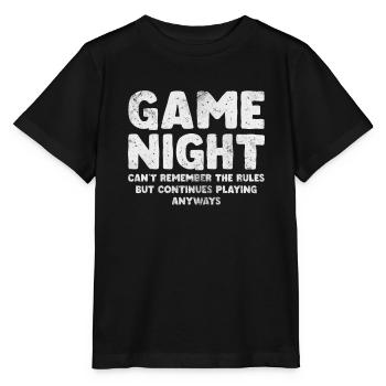 Brettspiel - Stanley/Stella Kinder T-Shirt MINI CREATOR  - Schwarz - Vorne - Mikhail (115cm)