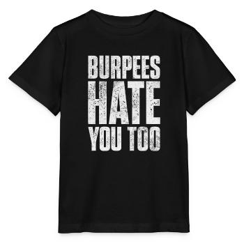 Burpees - Stanley/Stella Kinder T-Shirt MINI CREATOR  - Schwarz - Vorne - Mikhail (115cm)