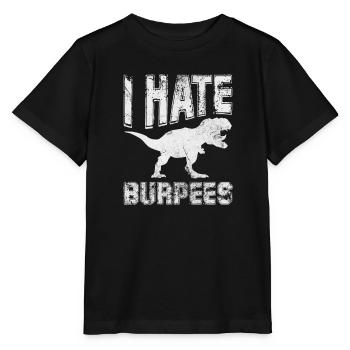 Burpees - Stanley/Stella Kinder T-Shirt MINI CREATOR  - Schwarz - Vorne - Mikhail (115cm)
