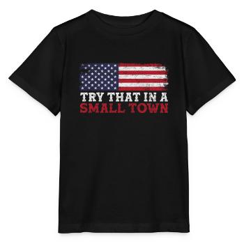 Pays - T-shirt bio MINI CREATOR Stanley/Stella Enfant - noir - Devant - Mikhail (115cm)