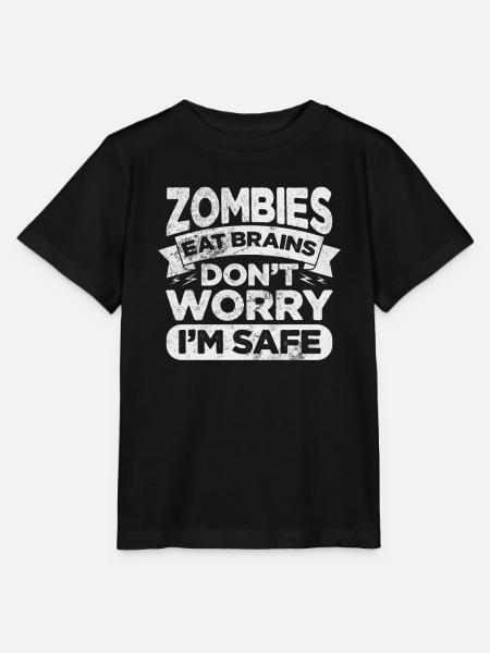 Zombie - Stanley/Stella Kinder T-Shirt MINI CREATOR - Schwarz