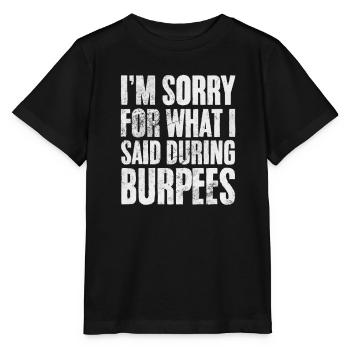 Burpees - Stanley/Stella Kinder T-Shirt MINI CREATOR  - Schwarz - Vorne - Mikhail (115cm)