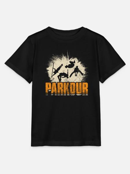 Parkour - Stanley/Stella Kinder T-Shirt MINI CREATOR - Schwarz