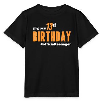 Teenager Teenie Teen Teens Teeny Geschenk - Stanley/Stella Kinder T-Shirt MINI CREATOR  - Schwarz - Vorne - Mikhail (115cm)