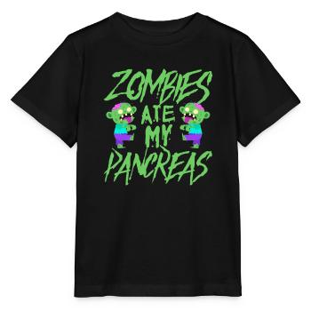 Zombie Zombie-Jäger Zombieapokalypse Geschenk - Stanley/Stella Kinder T-Shirt MINI CREATOR  - Schwarz - Vorne - Mikhail (115cm)
