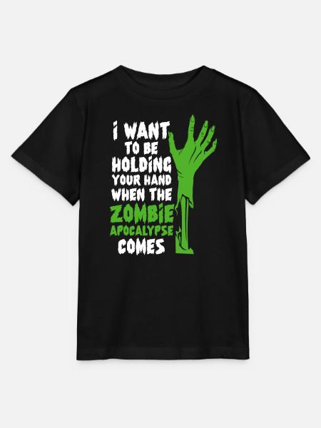 Zombie Zombie-Jäger Zombieapokalypse Geschenk - Stanley/Stella Kinder T-Shirt MINI CREATOR - Schwarz