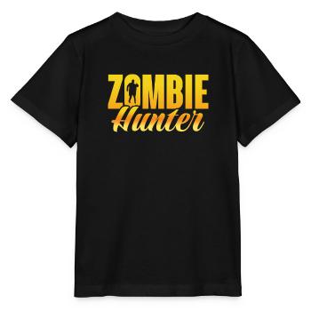 Zombie Zombie Hunter Zombie Apocalypse Cadeau - T-shirt bio MINI CREATOR Stanley/Stella Enfant - noir - Devant - Mikhail (115cm)