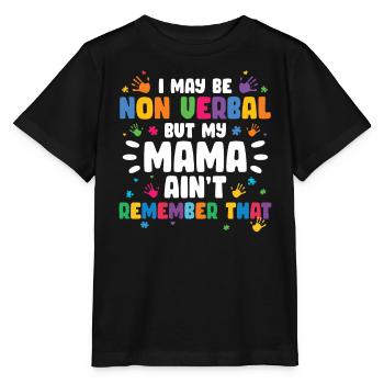 Autismus Awareness Day Autist Geschenk - Stanley/Stella Kinder T-Shirt MINI CREATOR  - Schwarz - Vorne - Mikhail (115cm)