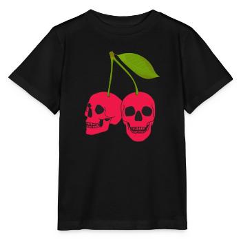 Cerisier Cerisier Fleur de cerisier Fruit Cadeau - T-shirt bio MINI CREATOR Stanley/Stella Enfant - noir - Devant - Mikhail (115cm)