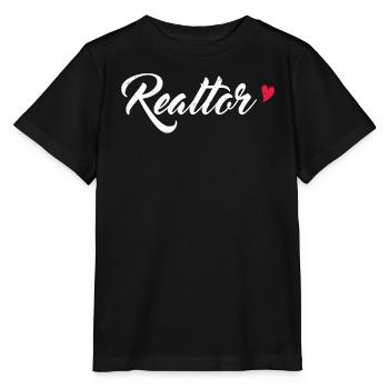 Immobilienmakler - Stanley/Stella Kinder T-Shirt MINI CREATOR  - Schwarz - Vorne - Mikhail (115cm)