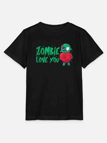 Zombie - Stanley/Stella Kinder T-Shirt MINI CREATOR  - Schwarz