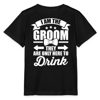 Enterrement de vie de jeune fille et de jeune fille - T-shirt bio MINI CREATOR Stanley/Stella Enfant - noir - Devant - Mikhail (115cm)