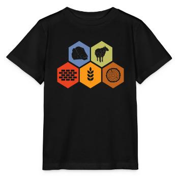 Jeux de société Jeux de société Jeux de soirée Jeux Cadeau - T-shirt bio MINI CREATOR Stanley/Stella Enfant - noir - Devant - Mikhail (115cm)
