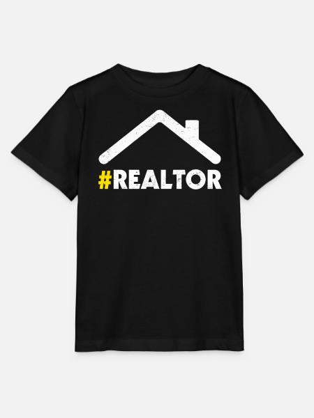 Immobilienmakler - Stanley/Stella Kinder T-Shirt MINI CREATOR - Schwarz