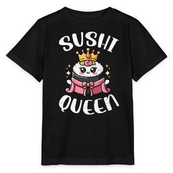 Sushi - T-shirt bio MINI CREATOR Stanley/Stella Enfant - noir - Devant - Mikhail (115cm)