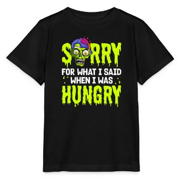 Zombie Zombie Chasseur de Zombie Apocalypse Cadeau - T-shirt bio MINI CREATOR Stanley/Stella Enfant - noir - Devant - Mikhail (115cm)