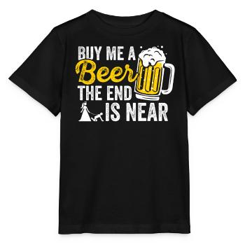 Enterrement de vie de jeune fille et de jeune fille - T-shirt bio MINI CREATOR Stanley/Stella Enfant - noir - Devant - Mikhail (115cm)