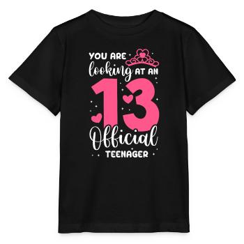 Teenager Teenie Teen Teens Teeny Geschenk - Stanley/Stella Kinder T-Shirt MINI CREATOR  - Schwarz - Vorne - Mikhail (115cm)