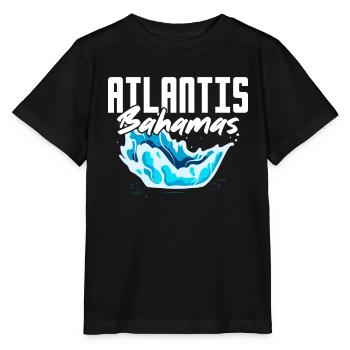 Bahamas Île des Caraïbes Cadeau d’été de l’Atlantique - T-shirt bio MINI CREATOR Stanley/Stella Enfant - noir - Devant - Mikhail (115cm)