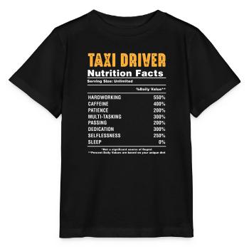 Taxi - Stanley/Stella Kinder T-Shirt MINI CREATOR  - Schwarz - Vorne - Mikhail (115cm)
