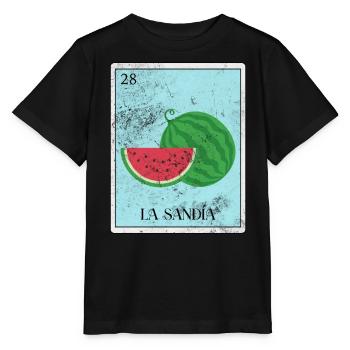 Watermelon - Stanley/Stella MINI CREATOR Kids’ T-Shirt - black - Front - Mikhail (115cm)